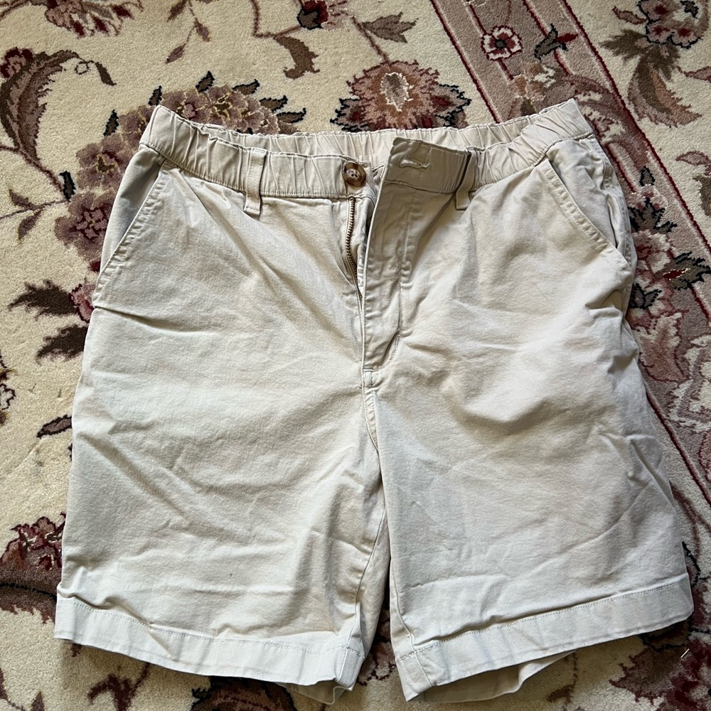 Chubbies Light Tan Flat Front Shorts